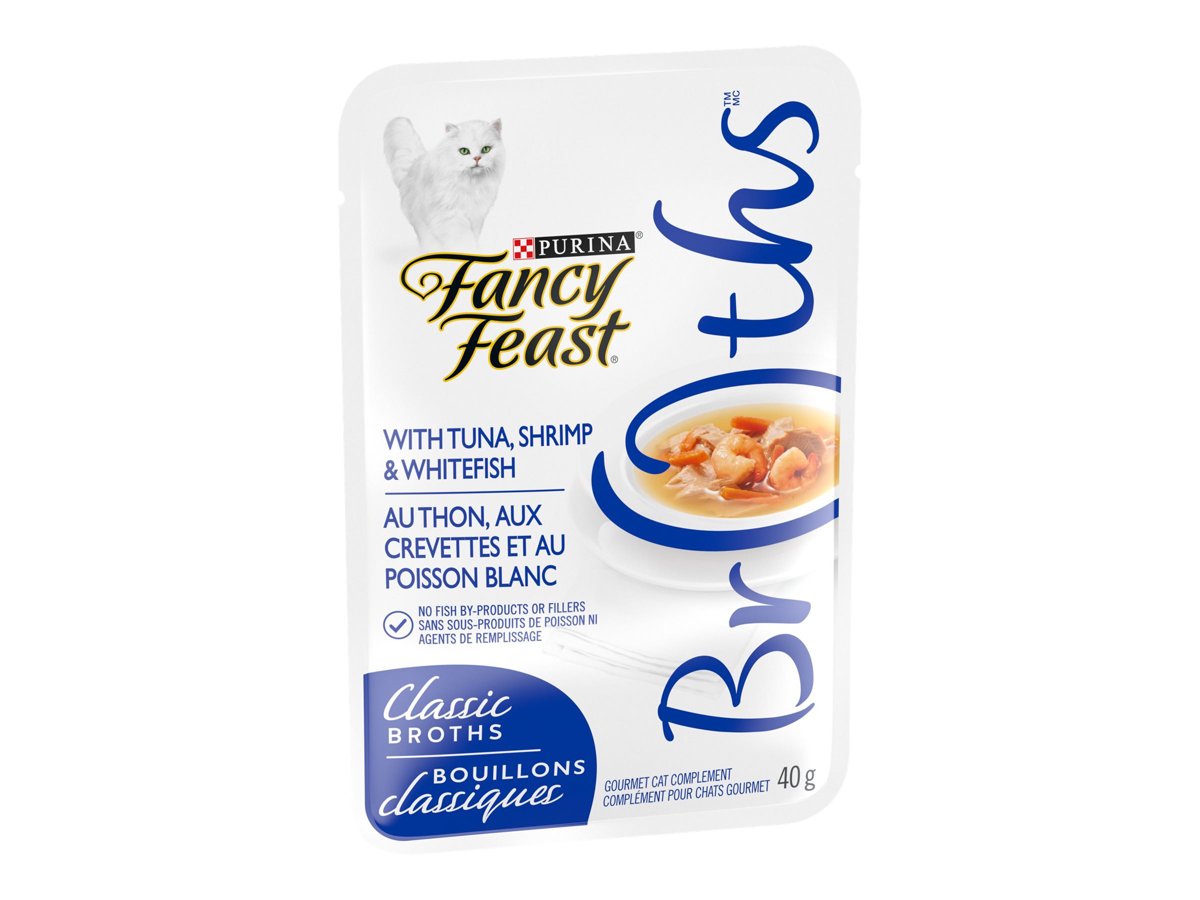 Fancy Feast Wet Cat Food Classic Broths 40g