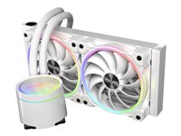 Alpenföhn Gletscherwasser 240 Processors flydende kølesystem 1-pack Hvid 120 mm