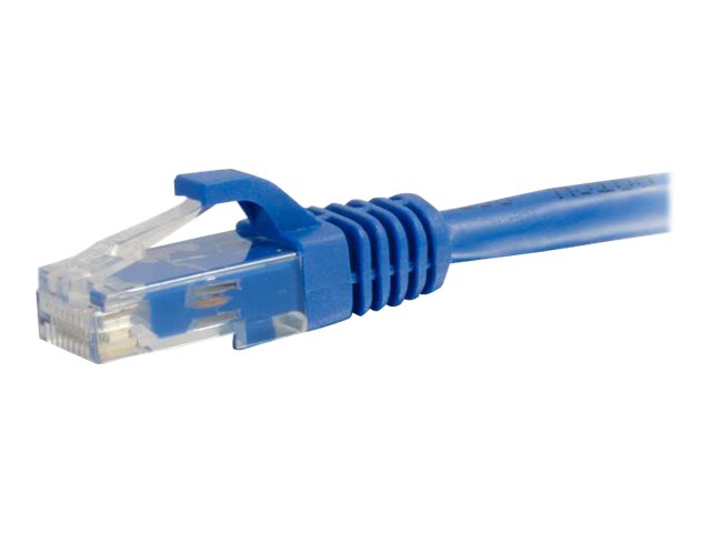 C2G Cat5e Booted Unshielded (UTP) Network Patch Cable - patch kabel - 30 cm - modrá – foto 3