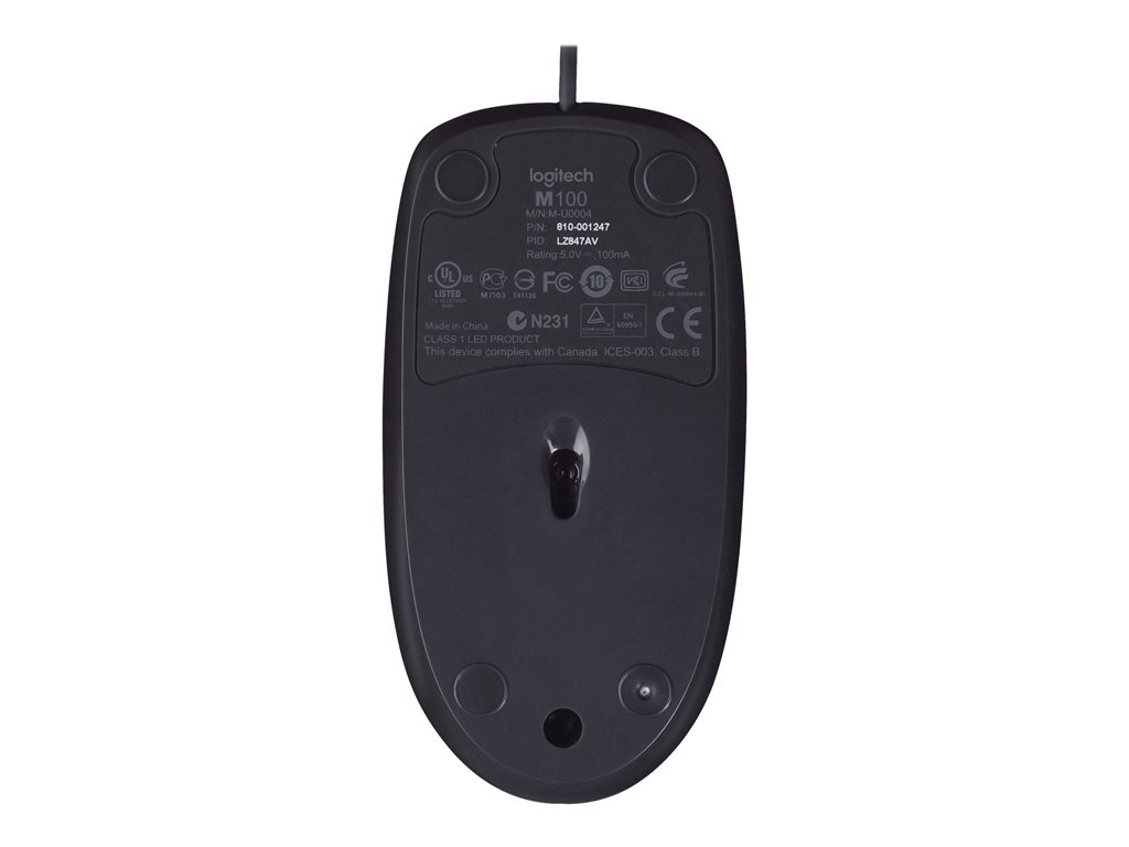 LOGI M100 Mouse full size