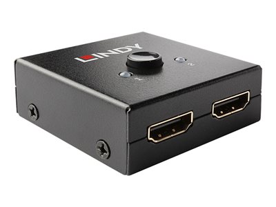 LINDY 2 Port HDMI 18G Bi-Directional Switch - 38336