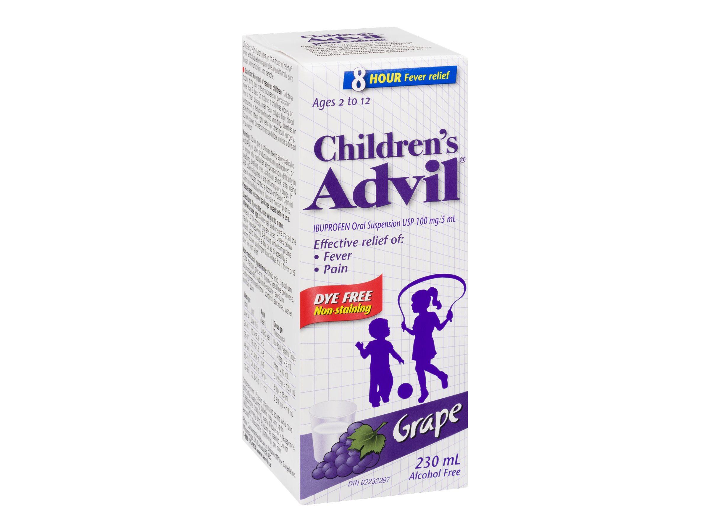 ADVIL CHILD'S SUSP. GRAPE 230ML