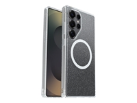OtterBox Symmetry Series Clear - Back cover for cell phone - with magnets - polycarbonate, thermoplastic elastomer (TPE) - stardust 3.0 (clear) - for Samsung Galaxy S25 Ultra