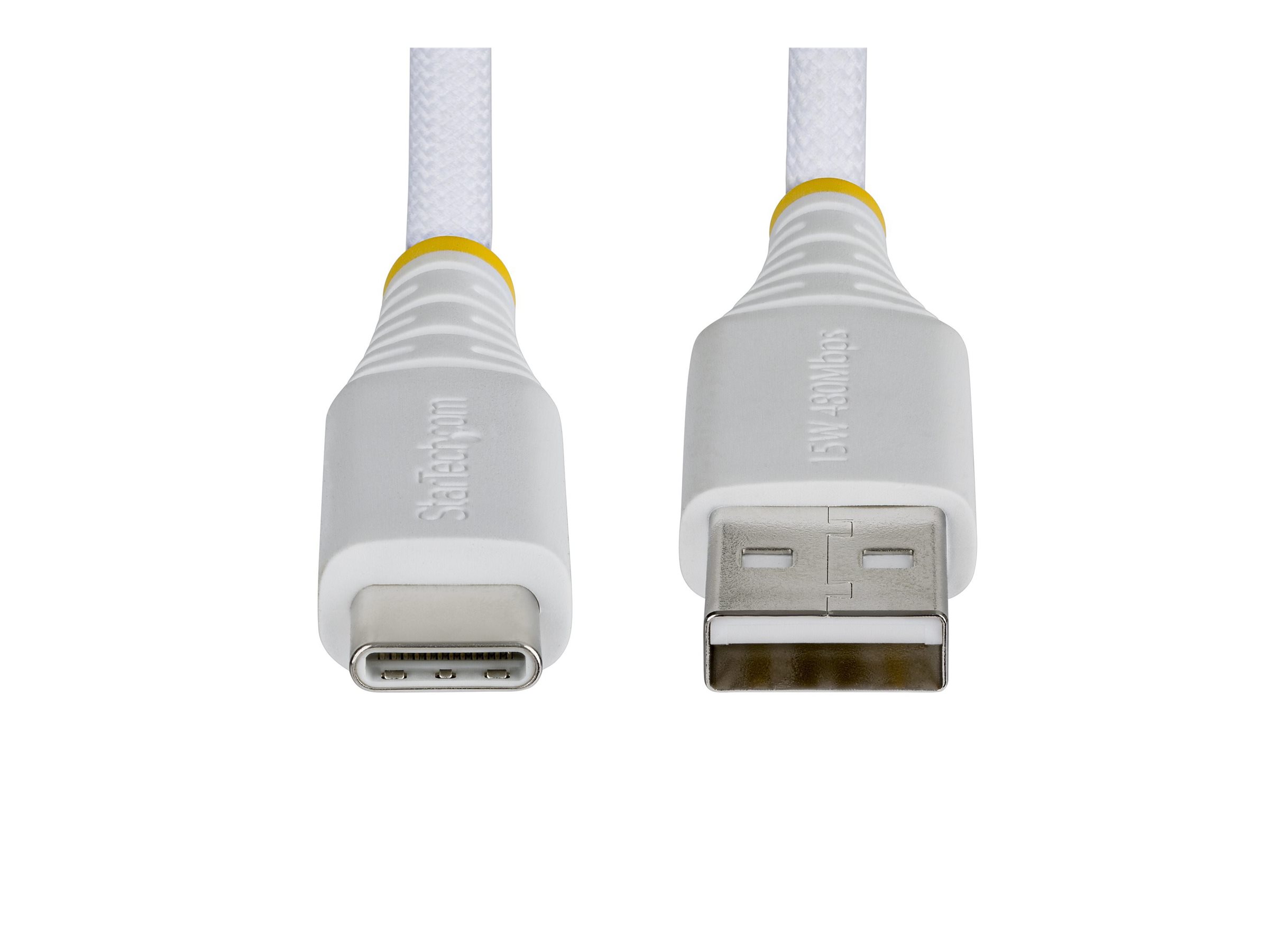 StarTech USB-C cable USB to USB-C 3 Product shot Right-angle 80000