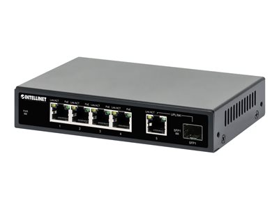 INT 5-Port Gigabit PoE+ Switch 1SFP 91W - 561822