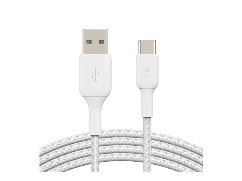BELKIN Câble tressé USB-A vers USB-C 3m