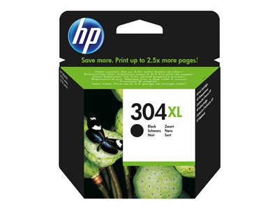 HP 304XL Schwarz Tintenpatrone - N9K08AE