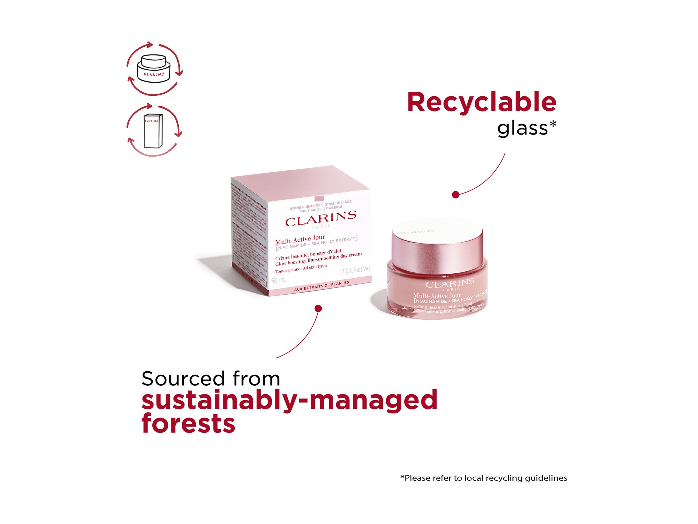 Clarins Multi-Active Day Face Cream - 50ml