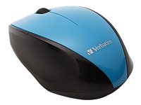 Verbatim Wireless Multi-Trac Blue LED Mouse blue LED 3 buttons wireless 