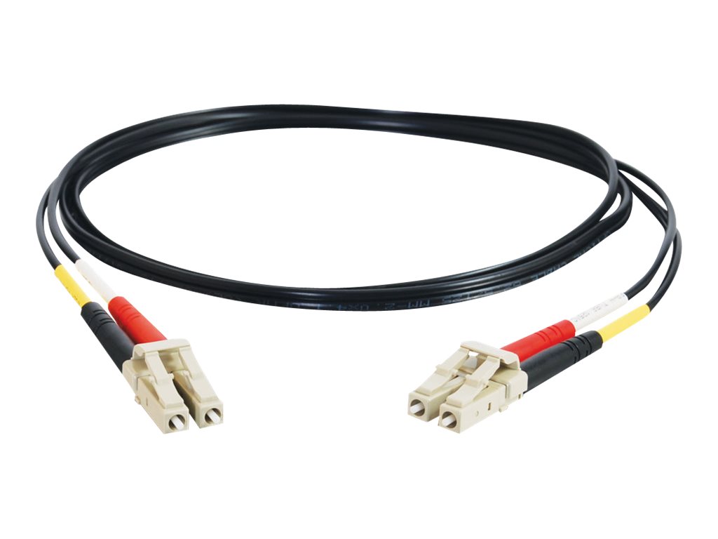 C2G 10m LC-LC 62.5/125 OM1 Duplex Multimode PVC Fiber Optic Cable