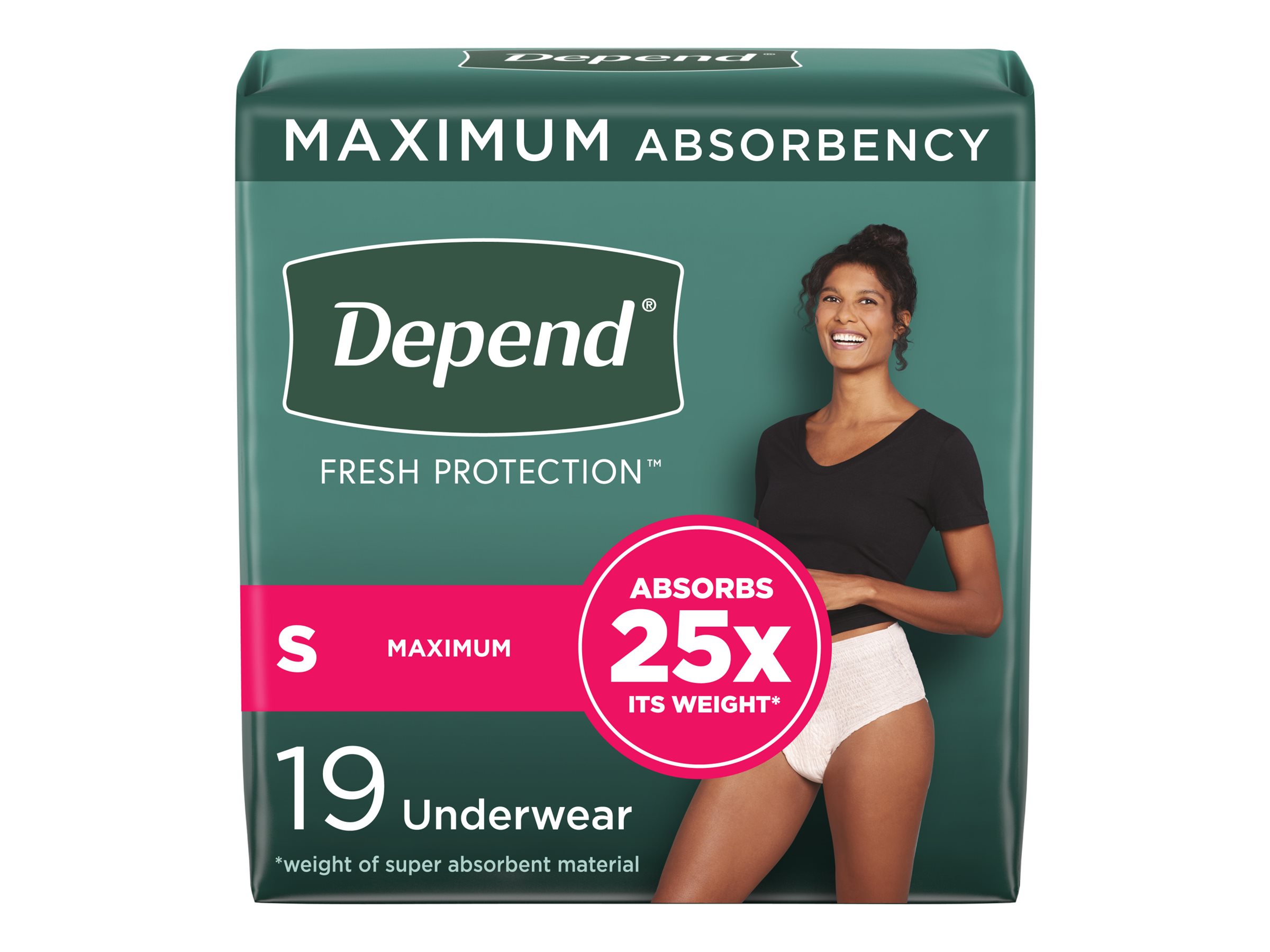 Depend Underwear Max Abs X-Large For Women (26) – The Boardwalk Pharmacy