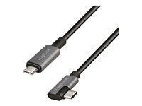 LogiLink USB 2.0 USB Type-C kabel 3m Sort
