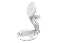 j5create Qi2 3-in-1 Magnetic Foldable Wireless Charging Station