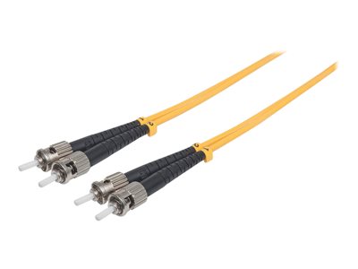 FIBER OPTIC PATCH CABLE, DUPLEX, SINGLE-MODE