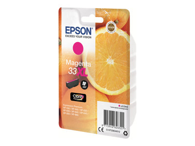 EPSON Singlepack Magenta 33XL Claria Pr - C13T33634012