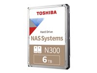 Toshiba N300 NAS Harddisk 6TB 3.5' SATA-600 7200rpm
