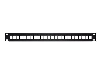Panneau De Brassage TRENDnet TC-KP48S - 2U Blindé 48 Ports Keystone Vide - Pour Montage En Rack 19" - Compatible Prises Keystone Cat6A Blindées