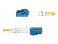 StarTech.com 30m (98.4ft) LC to LC (UPC) OS2 Single Mode Duplex Fiber ...