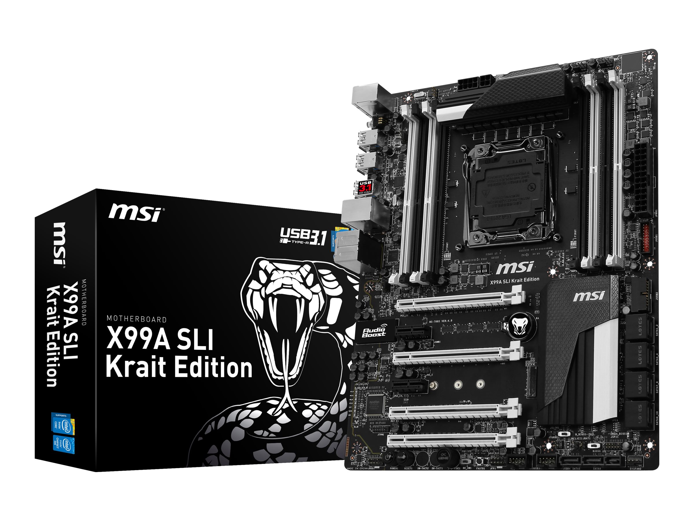 マザーボード CPU i7-5960x +MSI X99A SLI Krait Edition MSI X99A SLI - Krait Edition | Overview, Specs, Details | SHI