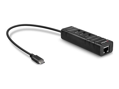 LINDY USB 3.1 Hub und GB Ethernet Adapt., LINDY 43249 43249 (BILD2)