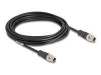 DeLOCK CAT 5e S/FTP 5m Netværkskabel Sort