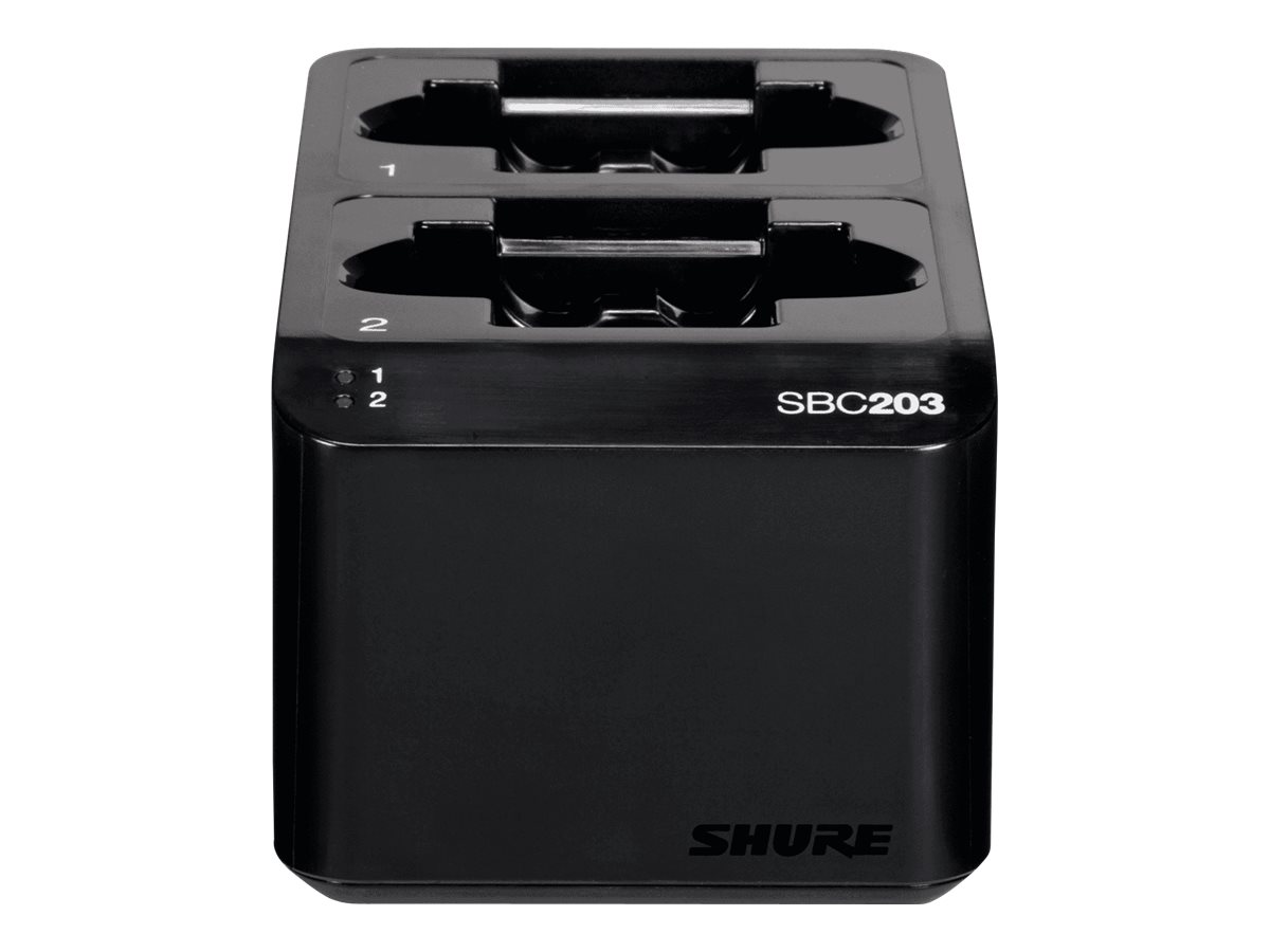 Shure SBC203 - Battery charger + AC power adapter