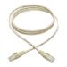 Tripp Lite 6ft Cat6 Snagless Molded Patch Cable UTP White RJ45 M/M 6