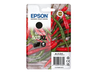 503XL - 9.2 ml - XL - black - original - blister w