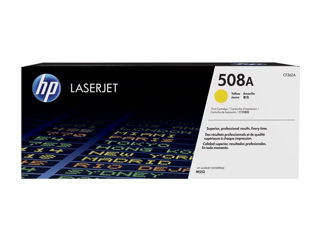 HP 508A Tonercartridge yellow