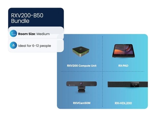AudioCodes Room Experience (RX) Suite RXV200-B50