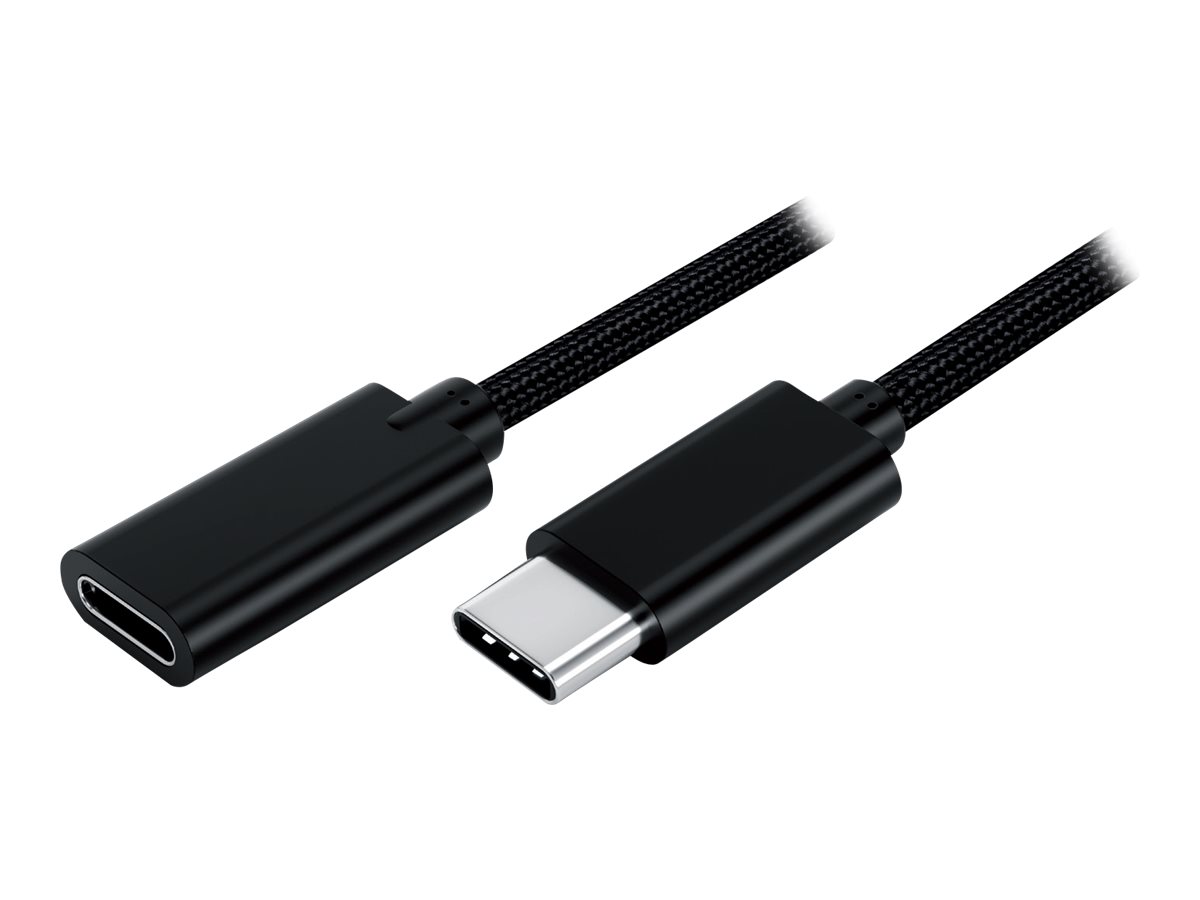 MCL Rallonge tressée pour câble USB-C 1m