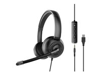 SPEEDLINK METIS Kablet Høretelefoner Sort