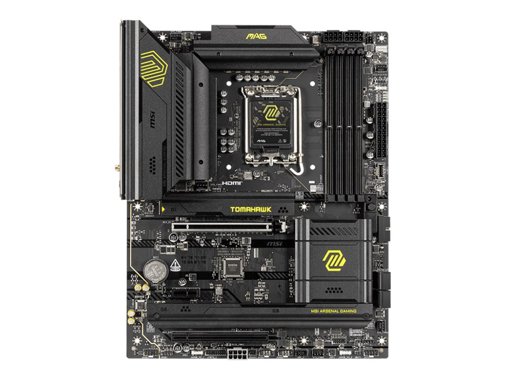 Motherboard MSI MAG B860 Tomahawk WiFi, Intel® Core™ Ultra (serie 2) LGA 1851, Ddr5, 2 ranuras PCI-E x16, ATX