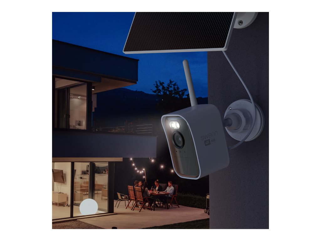 Swann MaxRanger4K Mini SWNVK-MRVDB1MINI2S2 NVR + camera(s) wireless (Wi-Fi) AC powered Usage / lifestyle Right-angle 72696