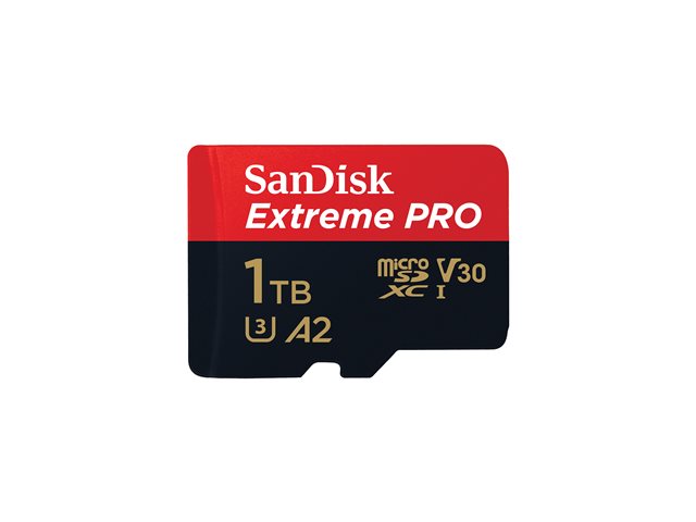 SANDISK Extreme PRO microSDXC 1TB+Adp SDSQXCD-1T00-GN6MA