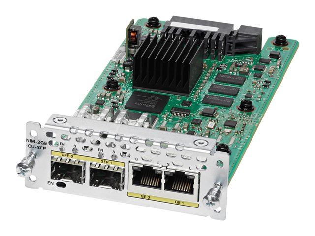 CISCO 2Port GE WAN NIM Dual-mode RJ45 RF