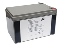 BTI - Batterie d'onduleur (équivalent à : UB12120-F2) - 12V, 1-cell - Sealed Lead Acid (SLA) (Acide de plomb scellé) 