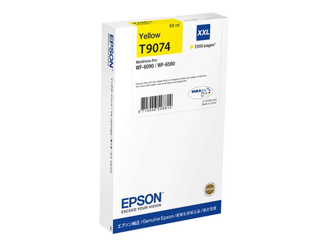 EPSON 1LB WF-6xxx Ink Cartridge Yellow C13T90744N