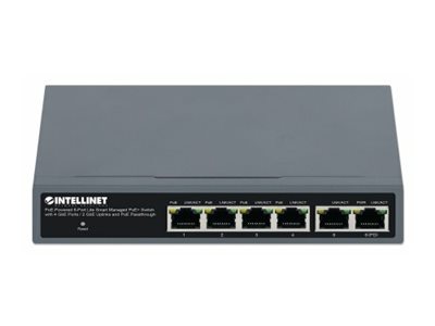 INT 6-Port Gig PoE+ Switch Passthr 60W - 562034