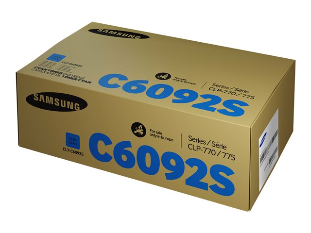 Image of Samsung CLT-C6092S - cyan - original - toner cartridge (SU082A)