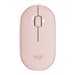 Logitech Pebble M350 - mouse - Bluetooth, 2.4 GHz - rose