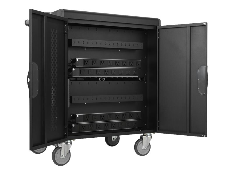 Kensington AC32 cart for 32 tablets / Product shot Left-angle 79450