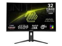 MSI MAG 321CUPDF 31.5' VA 3840 x 2160 (4K) DisplayPort HDMI 160 Hz