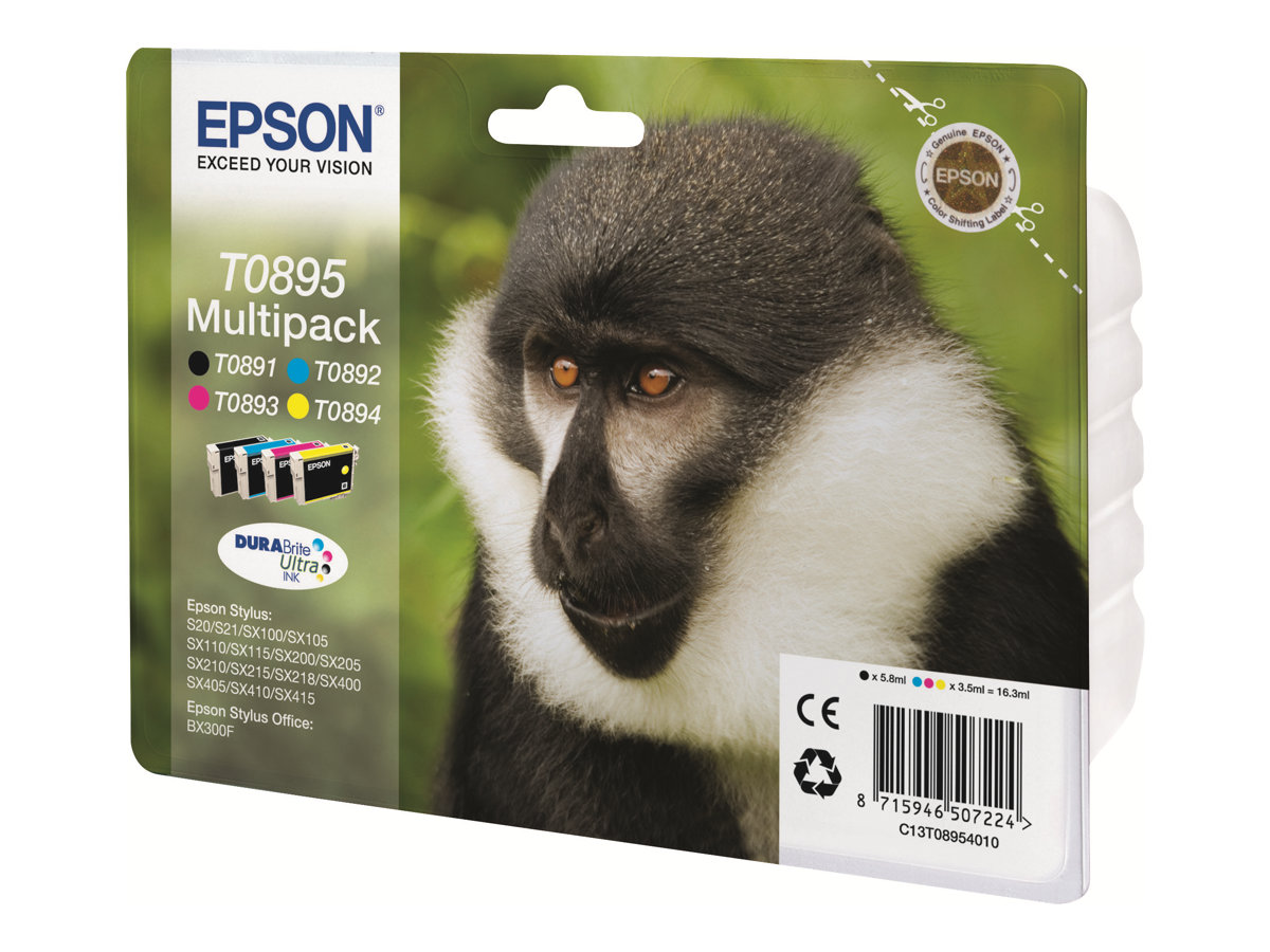 EPSON 2LB T0895 ink cartridge black w/s