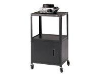Bretford Adjustable Cabinet Cart CA2642 Stand steel black