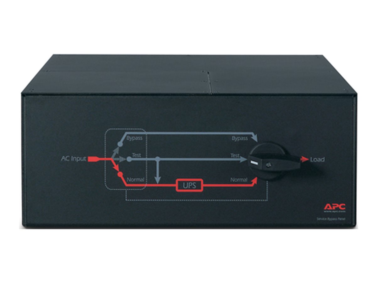 APC Service Bypass Panel- 200/208/240V, 100A, MBB, Hardware input/output – foto 4