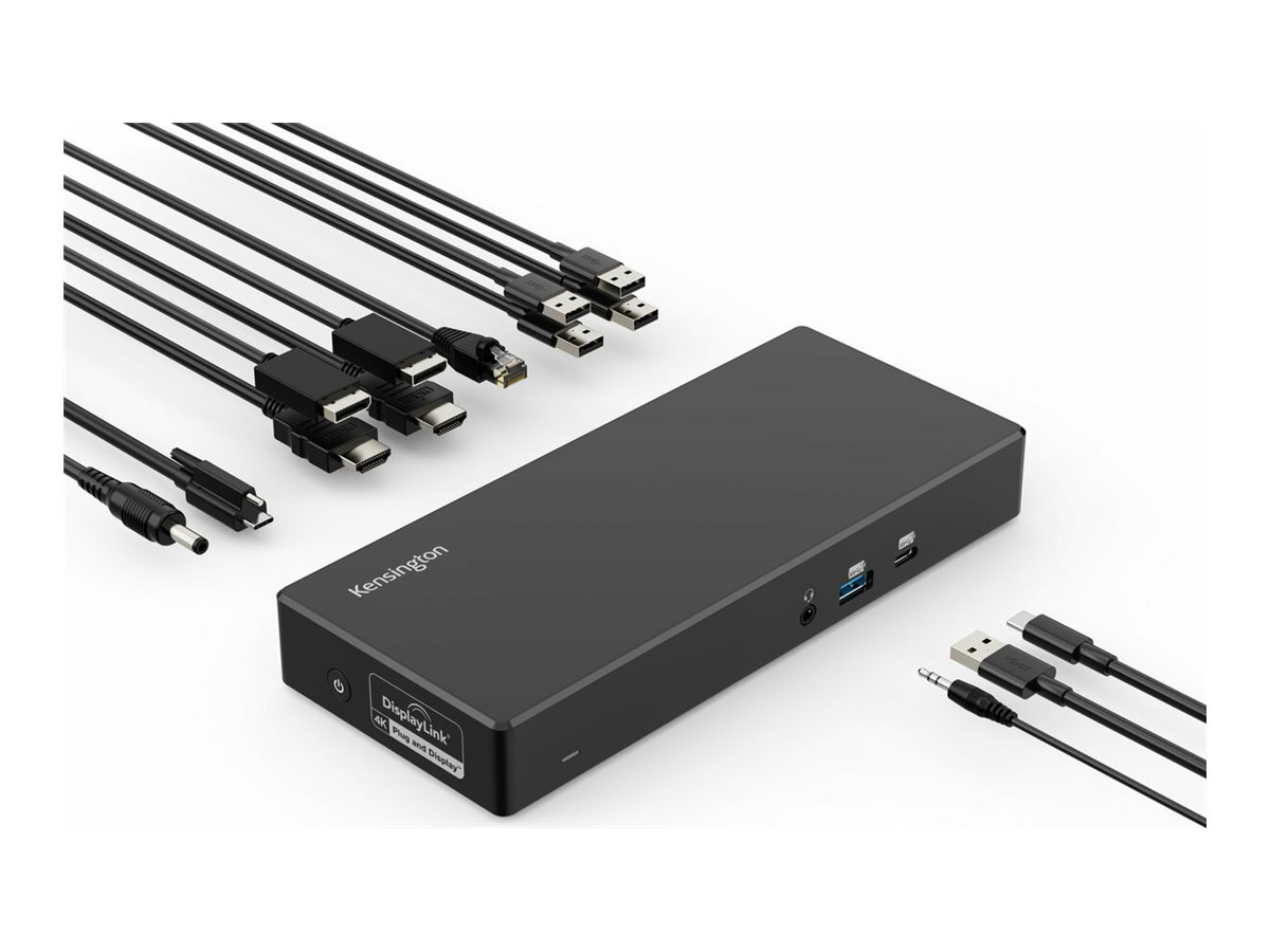 Kensington SD4781P - docking station - USB-C - 2 x HDMI, 2 x DP++ - 1GbE