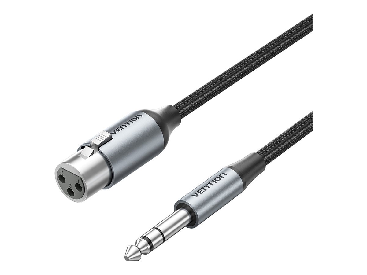Vention BKG audio cable 3 Product shot Right-angle 79850