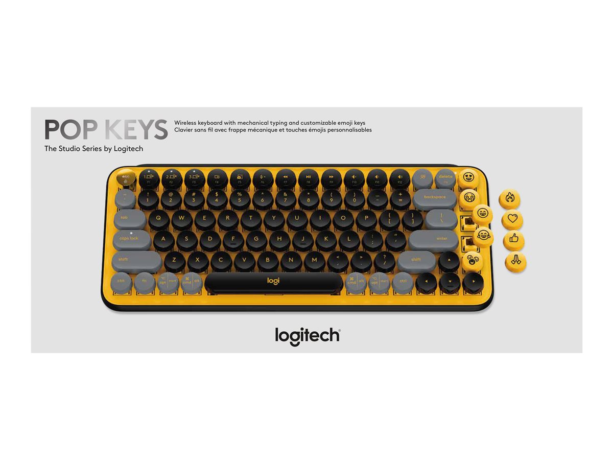 LOGITECH POP Keys BLAST YELLOW FRA – foto 5