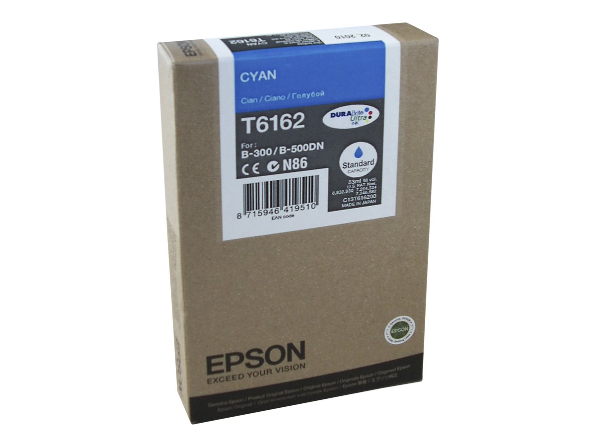 EPSON 1LB T6162 ink cartridge cyan standard capacity 53ml 1-pack